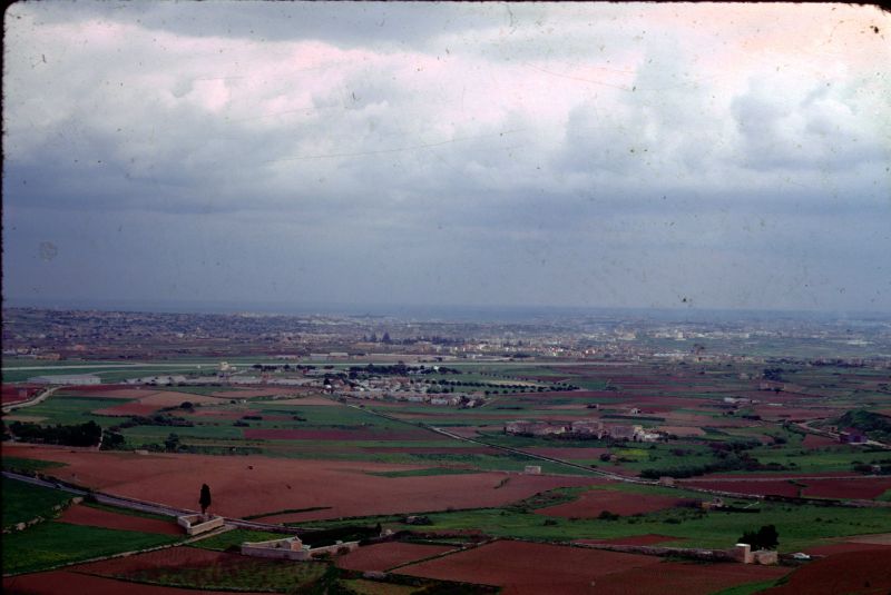 Fields below Carthusian Monastery in Majorca