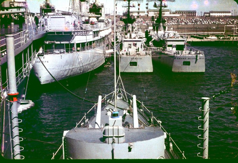 Moored Ships April 1967