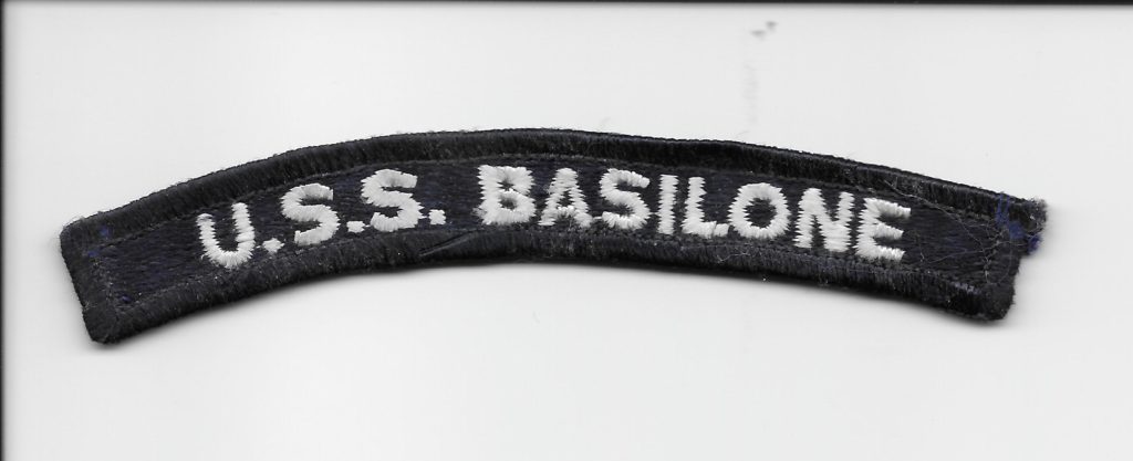 USS Basilone Rocker